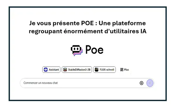Plateforme IA POE. ledegoteur.fr
