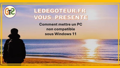 1 Image de présentation Comment mettre son vieil ordinateur Non compatible Sous Windows 11 ledegoteur.fr