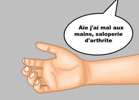 1 Image de présentation D'une main arthritique ledegoteur.fr