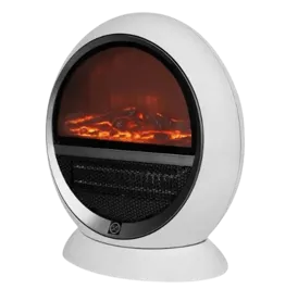 5 Petit radiateur rond Image feu de cheminée ledegoteur.fr