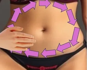 6 Massage au niveau du ventre ledegoteur.fr